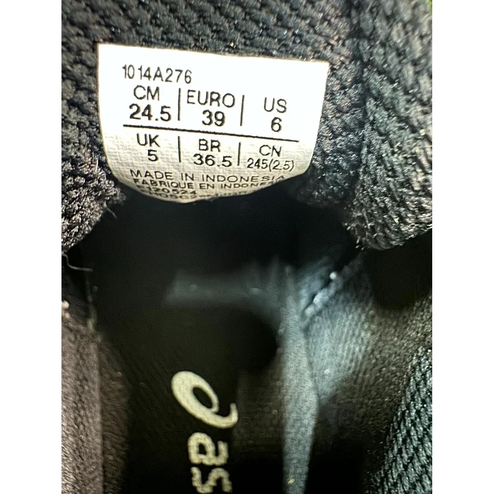 Asics Gel-Venture 9 1014A276 Kids US 6 Trail Running Sneakers Black Soothing Sea